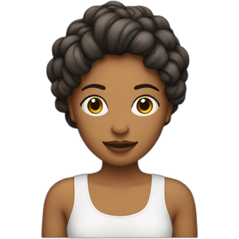 Femme avec les bras croisés emoji