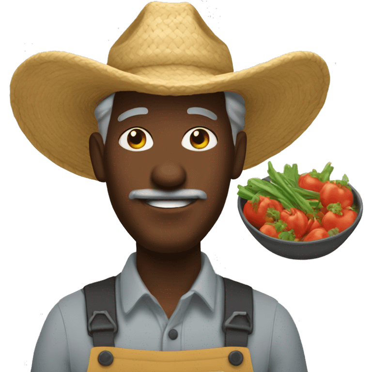 Waren Buffet as a farmer emoji