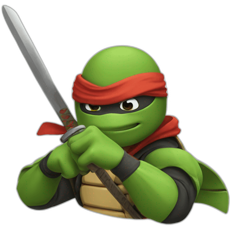 Tortue ninja emoji