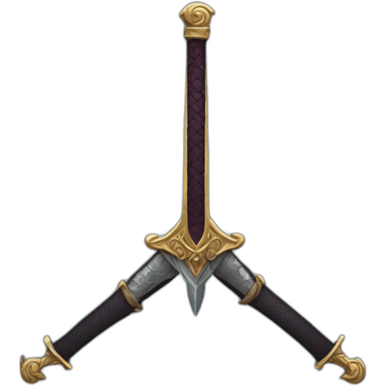 lord of evil sword emoji