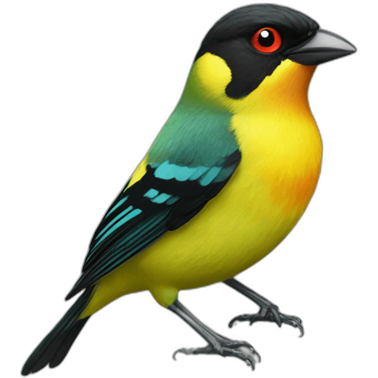 tanager angry emoji