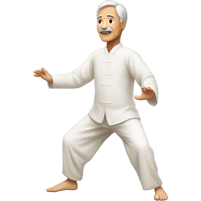 Senior tai chi emoji