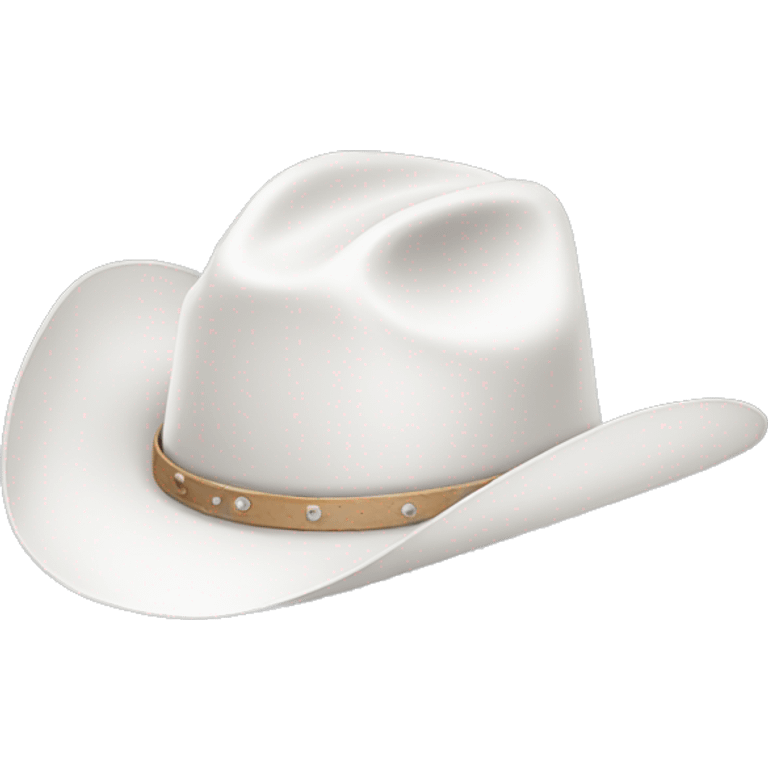 white cowboy hat emoji