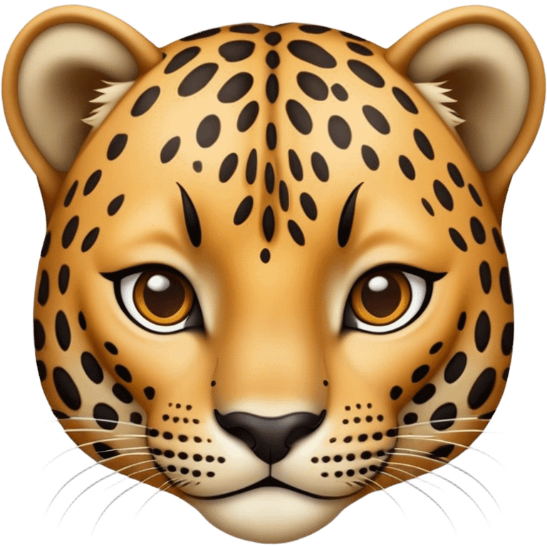 Head of leopard  emoji