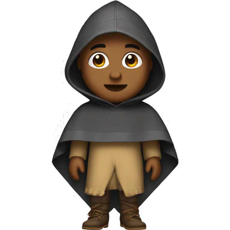 poncho without hood  emoji