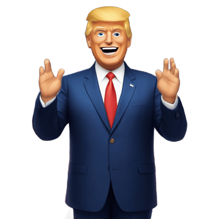 Donald Trump fireworks emoji