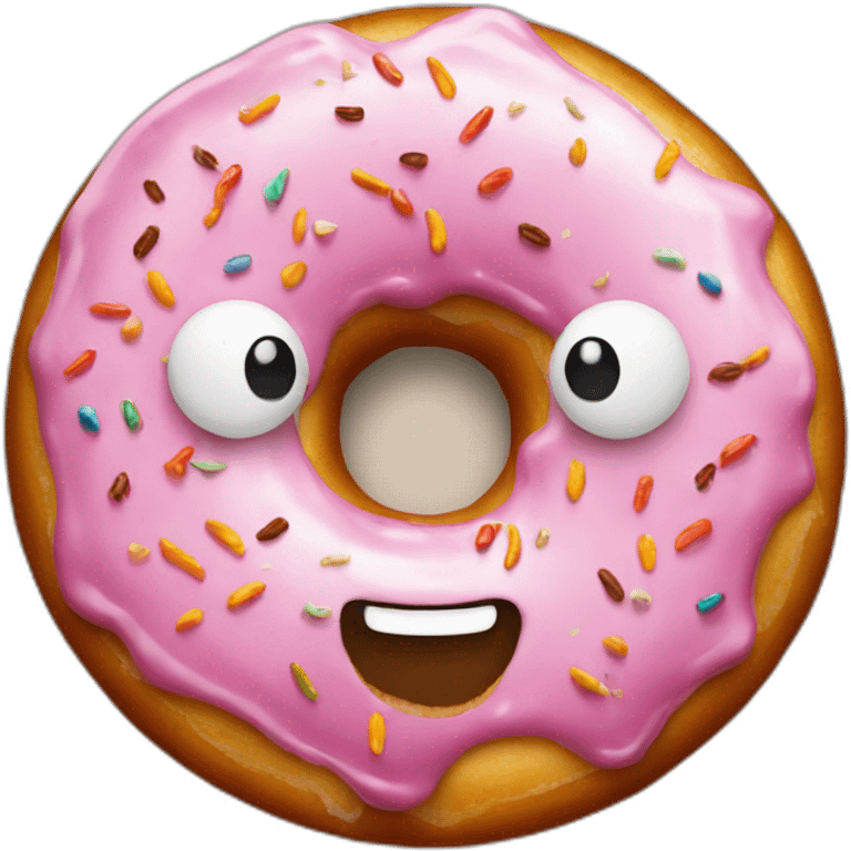 cinammon donut emoji