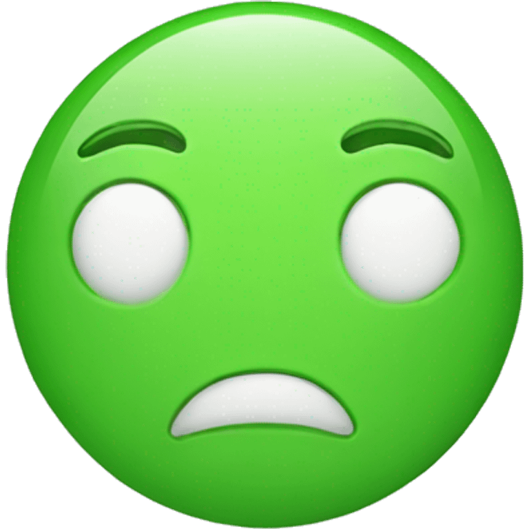 green round emoji