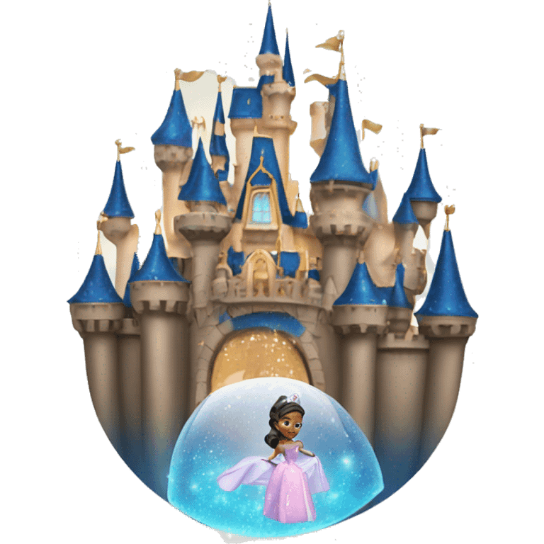 sparkle with disney castel emoji