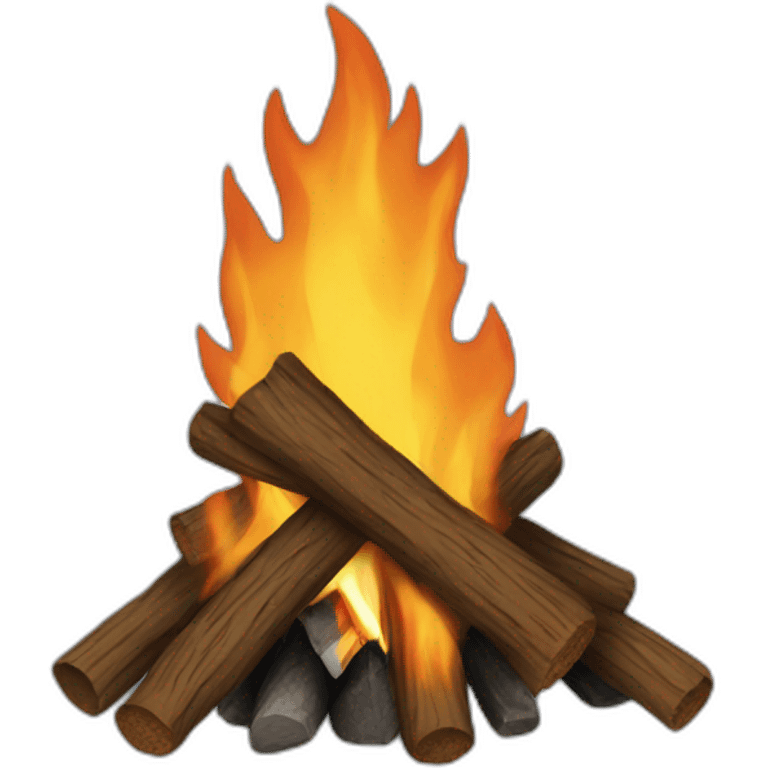 home bonfire emoji