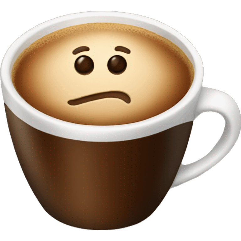 A cup of coffee emoji