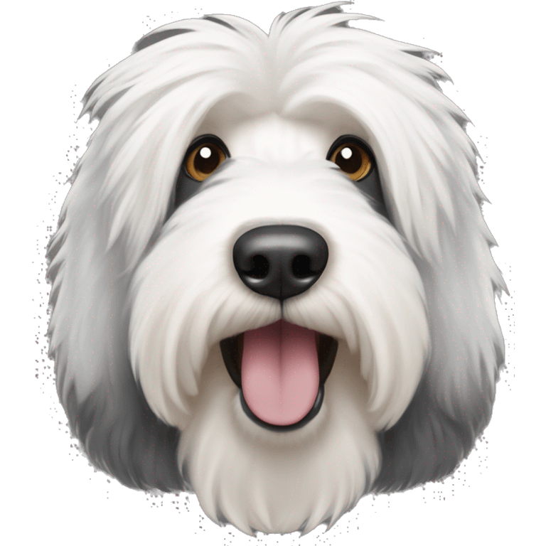 Old English sheepdog emoji