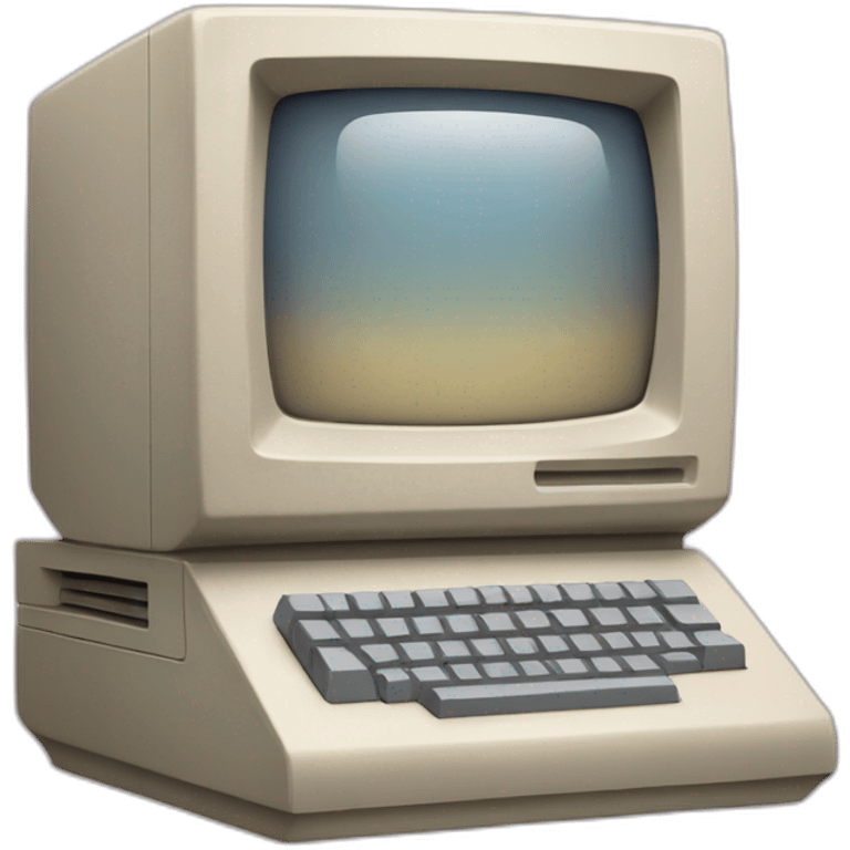 vintage macintosh emoji