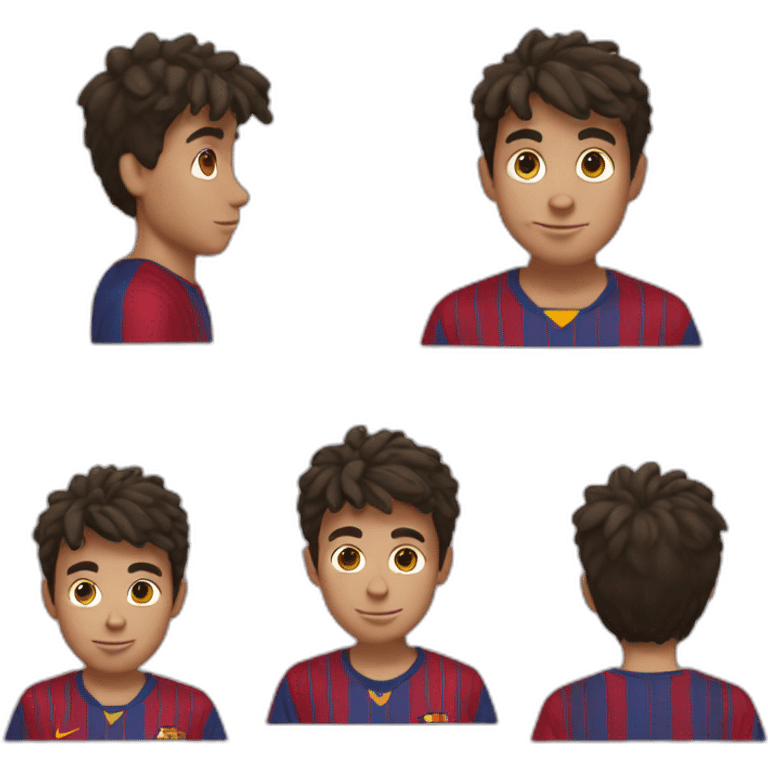 Barcelone boy emoji