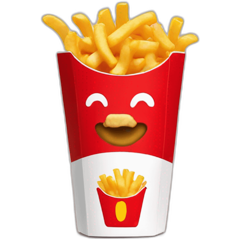 Happy meal McDonald emoji