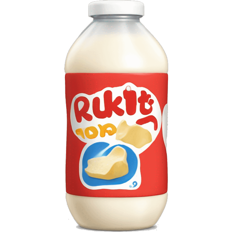 Yakult bottle emoji