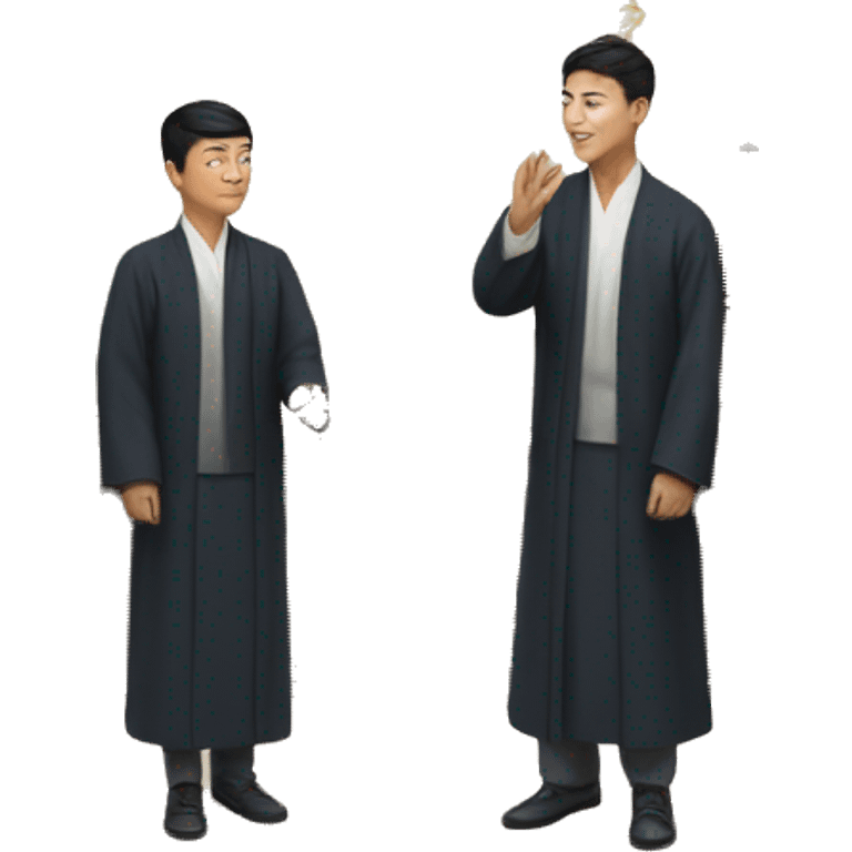 Son Heungmin's ceremony emoji