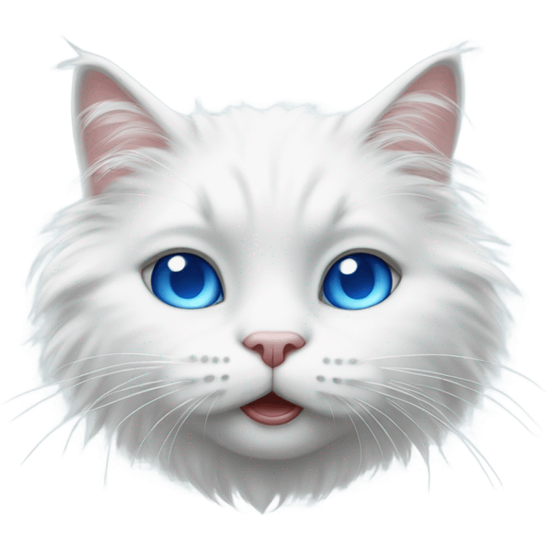 White cat emoji