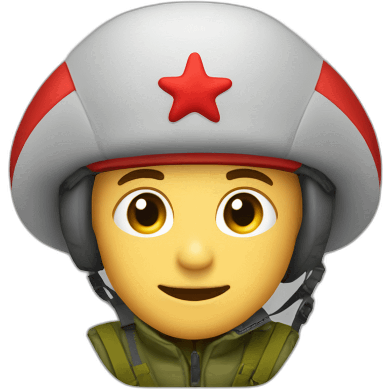 béret rouge parachutiste emoji