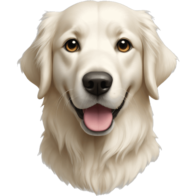 Westhighland White golden retriver emoji