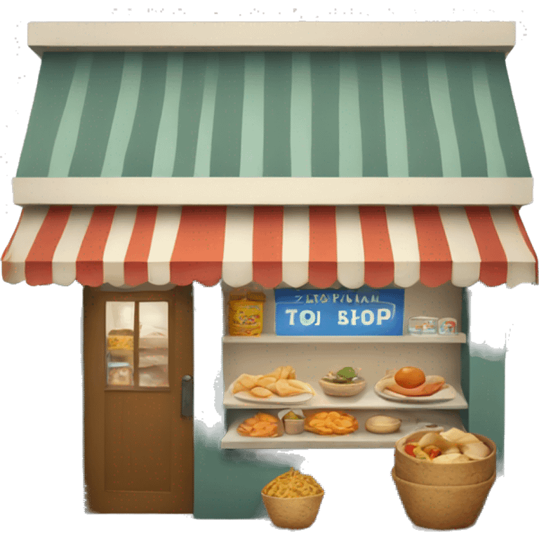 Greek street food shop emoji