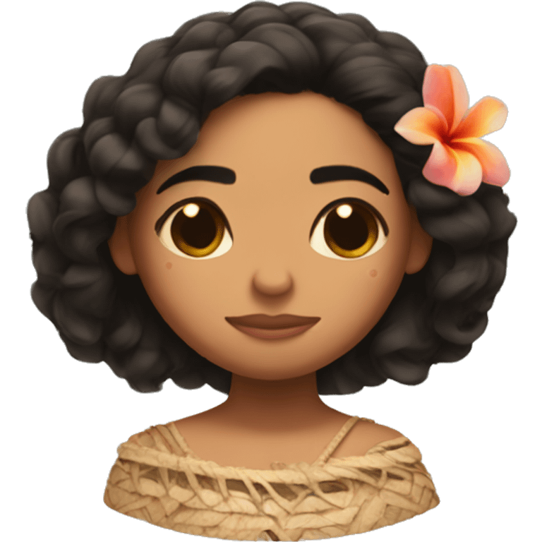 moana with closed eyes emoji