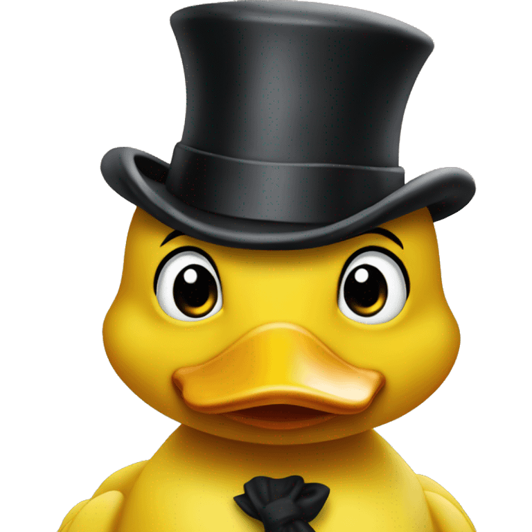 Yellow Duck Sherlock Holmes  emoji