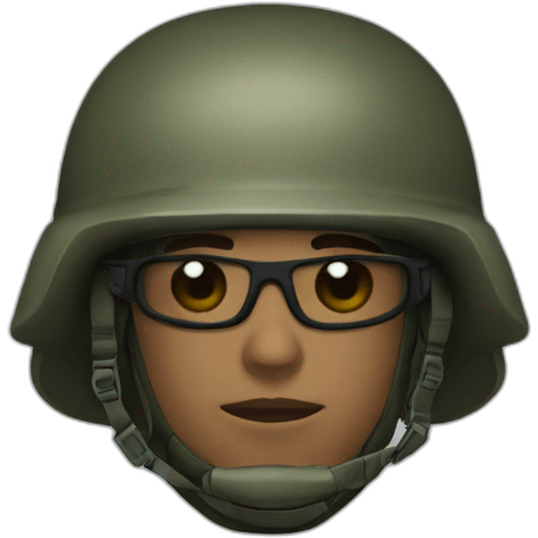 capacete militar emoji