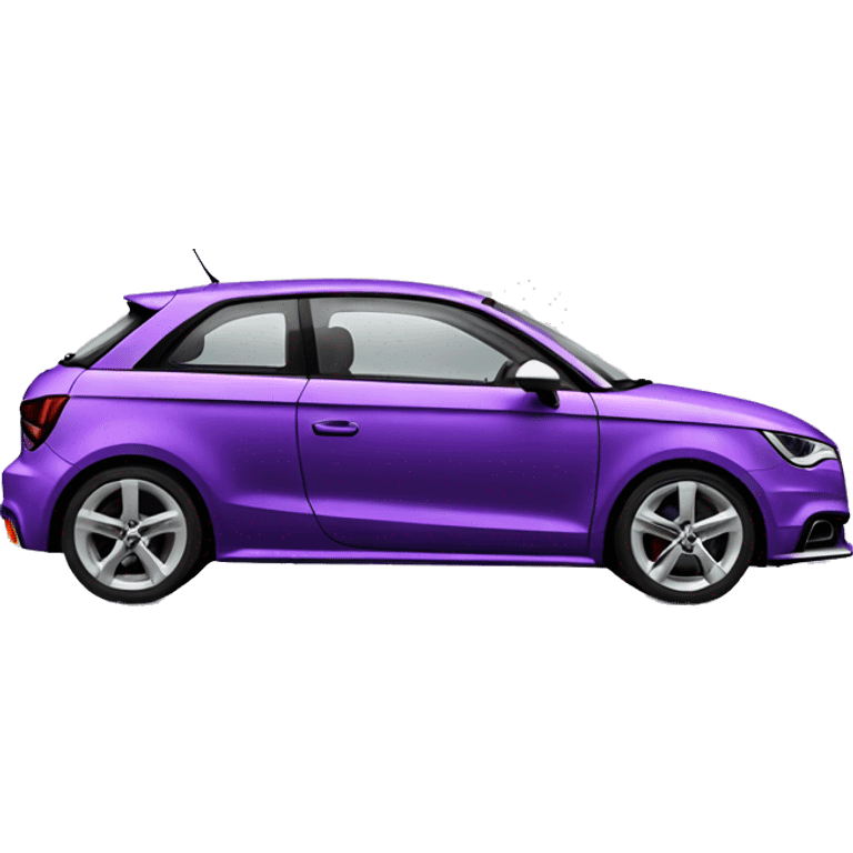 Purple Audi a1 emoji