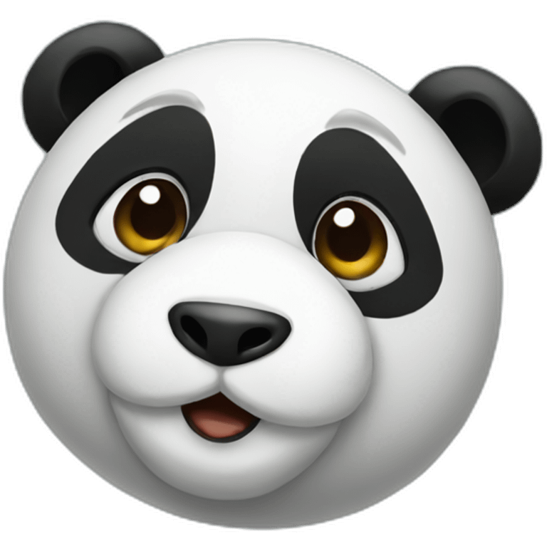 Panda make selfie emoji