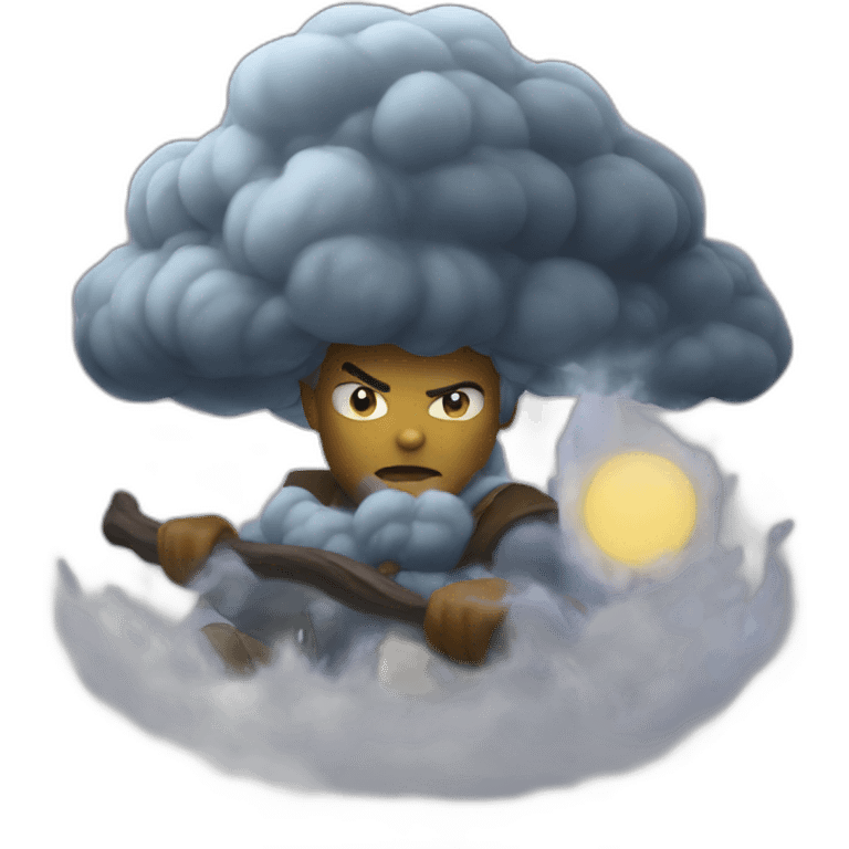 Storm emoji