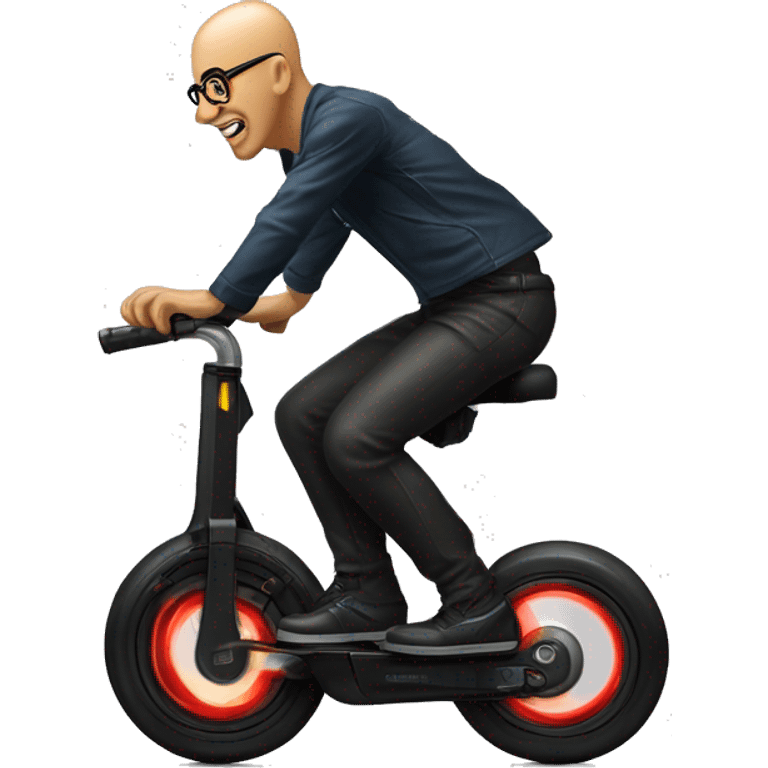 maynard jamea keenan is ridng electric unicycle emoji