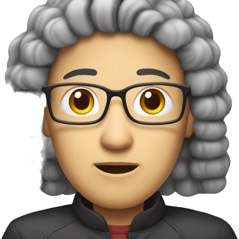 A  Chinese journalist emoji