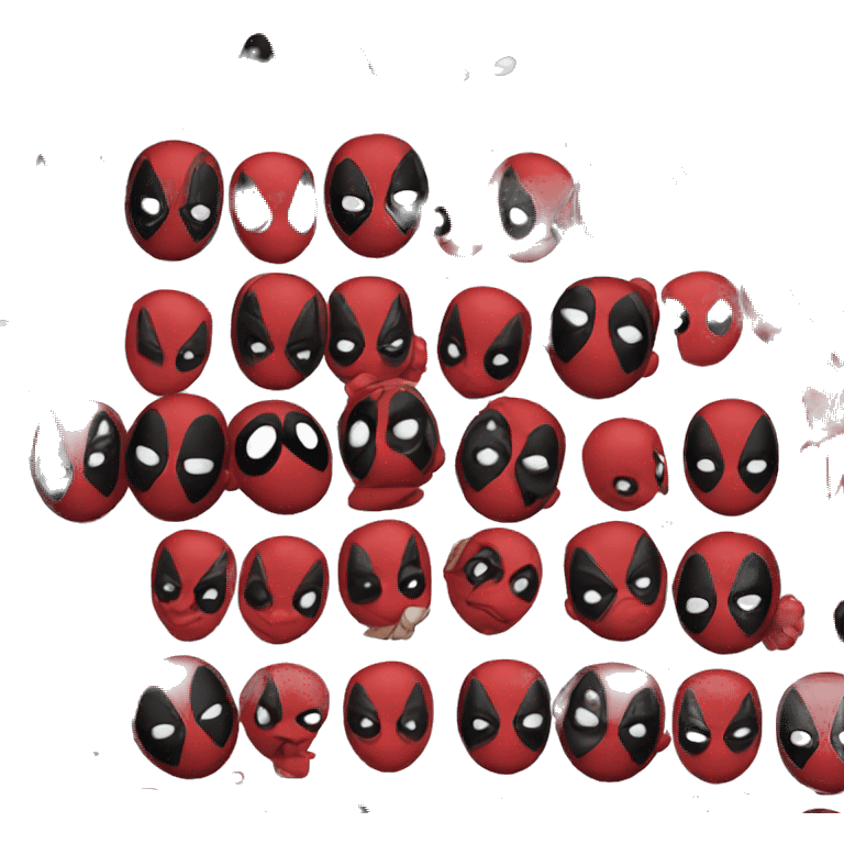 Cute deadpool  emoji