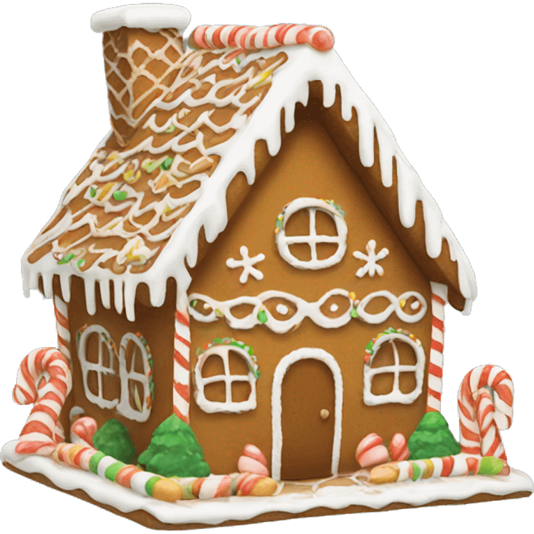 Gingerbread house  emoji