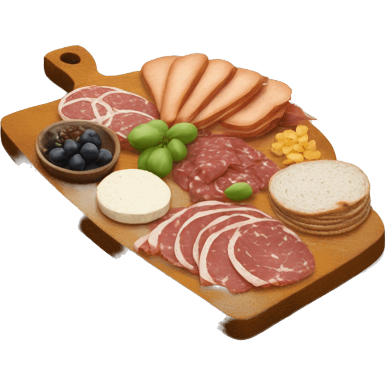 Charcuterie board  emoji