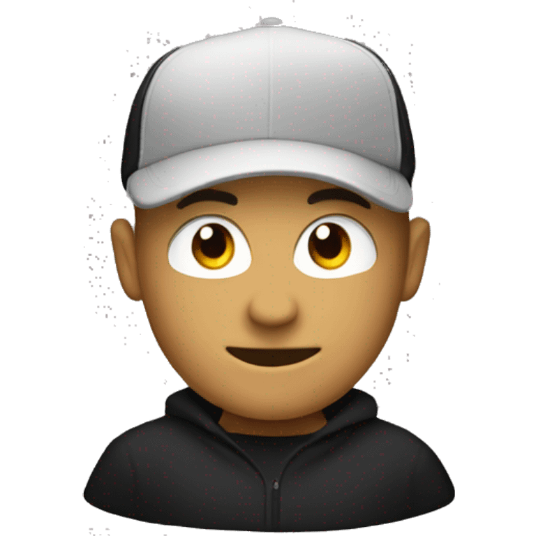 Emoji black cap emoji