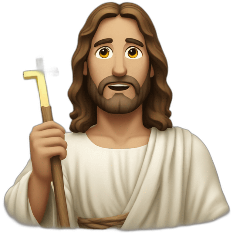 jesus-hitting-man emoji