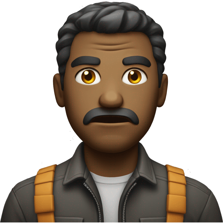 angry male developer emoji