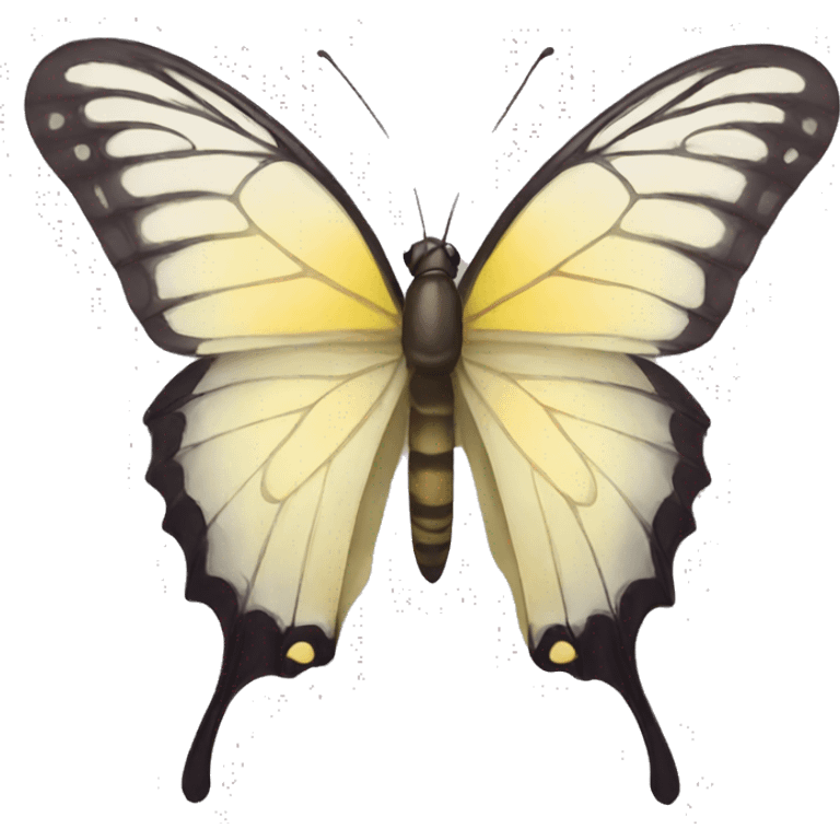 Mariposa y psicología emoji