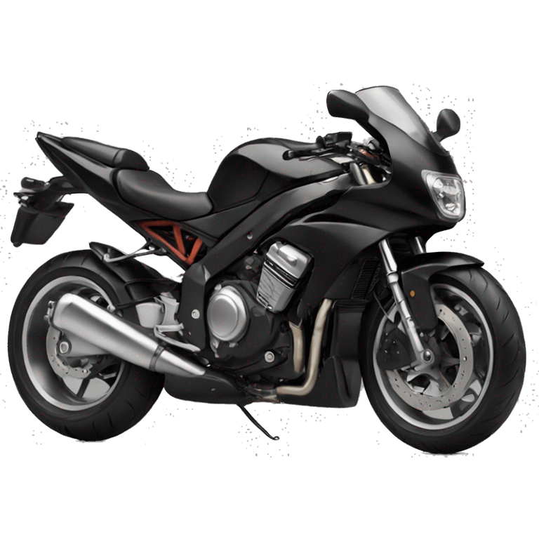 Black motorcycle  emoji