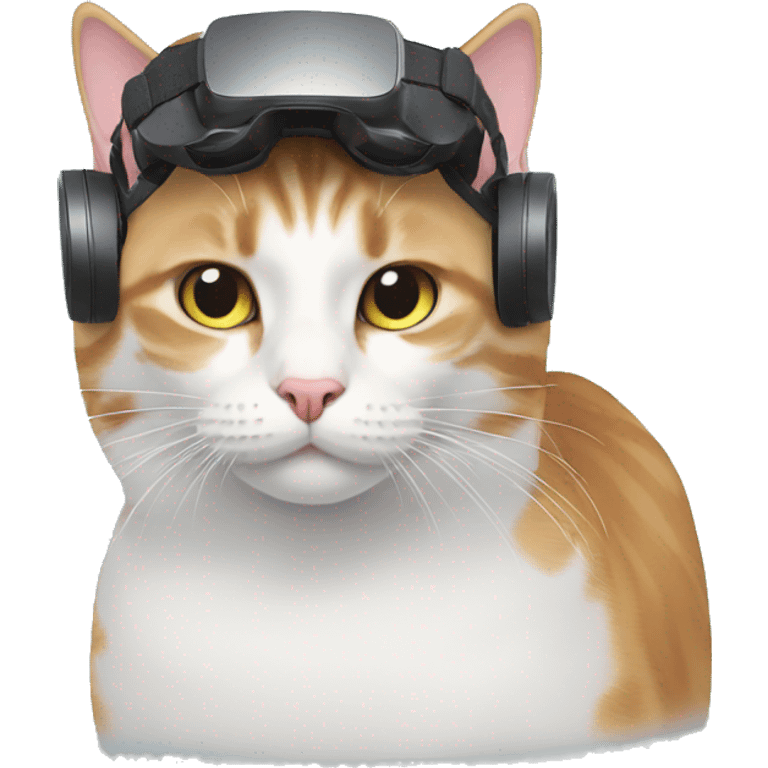 Cat with vr  emoji