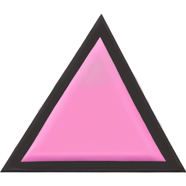 Pink flag triangle  emoji