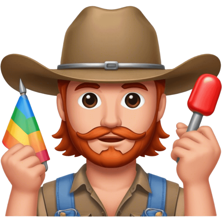 Gay redneck emoji