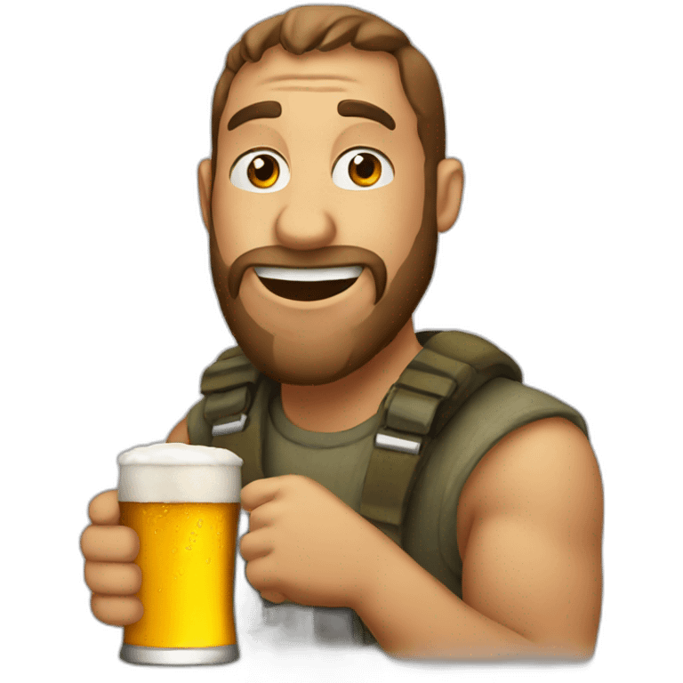 joda drinking beer emoji