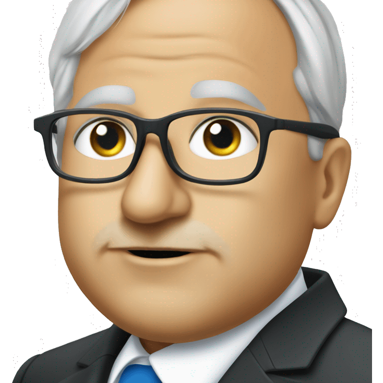 Swedish politician Nooshi Dadgostar with glasses emoji