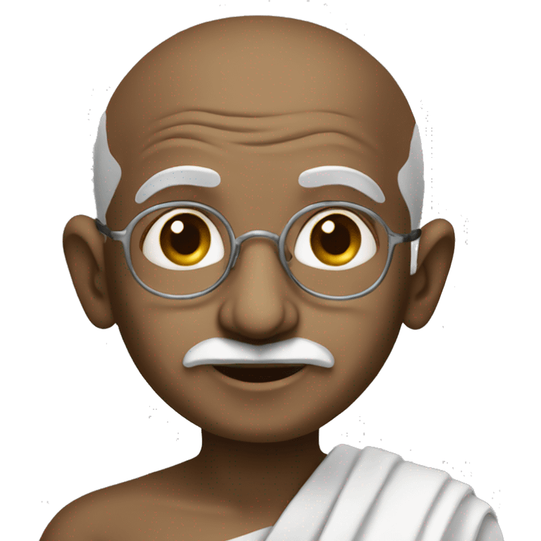 gandhi emoji