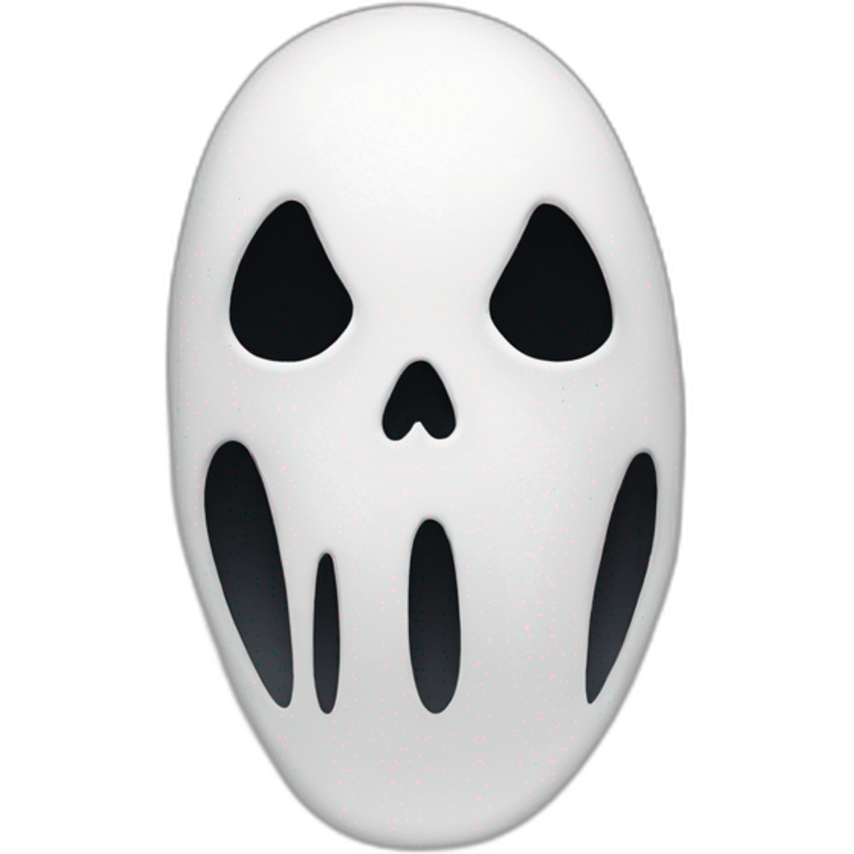 ghostface emoji