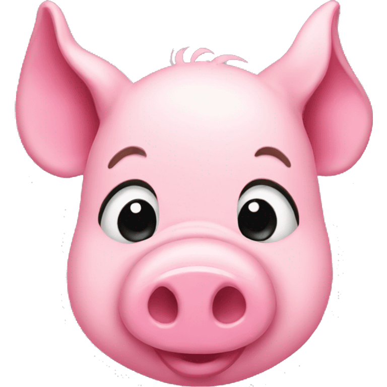 pink pig emoji