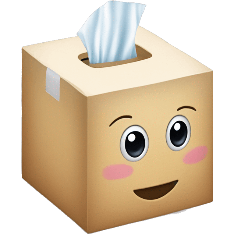 Tissue box emoji